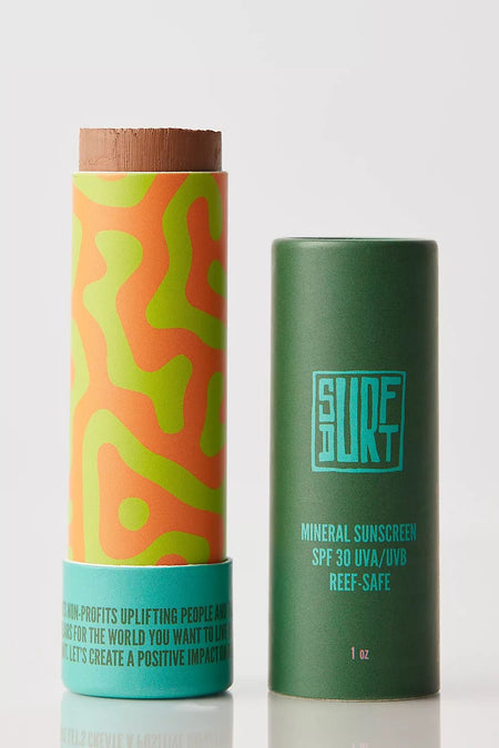 Durt Stix - in Inclusive Skin Shades - Mineral SPF 30 Push - Pop Sun Sticks - SurfDurt Sunscreen