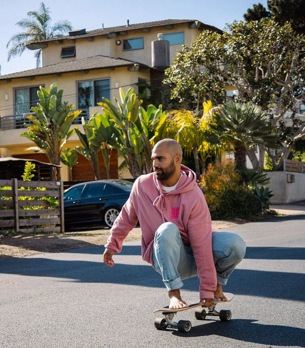 Friends With Fishies Mauve/Pink Hoodie